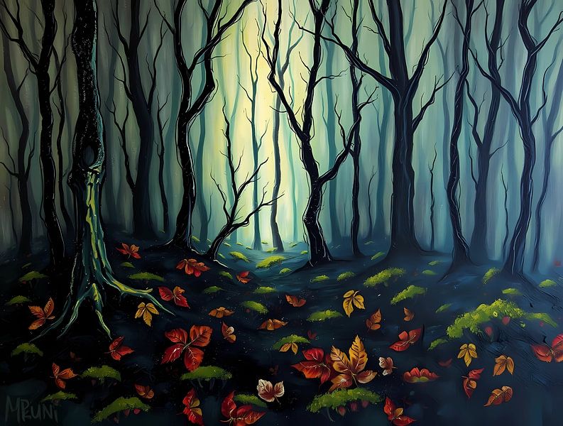 L'étreinte de l'automne par Artistic