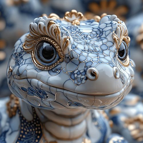 Dieren van porcelein