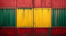 Building in colourful splendour