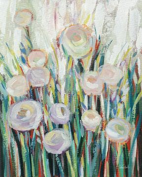Sprenkled White Flowers II, Silvia Vassileva van Wild Apple