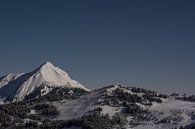 Berge im Wintersportgebiet von Arie-Jan Eelman Miniaturansicht