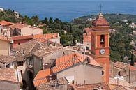 A Church on a mountain near Monaco van Brian Morgan thumbnail