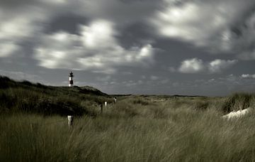 Clouds over the lighthouse of List by Oliver Lahrem