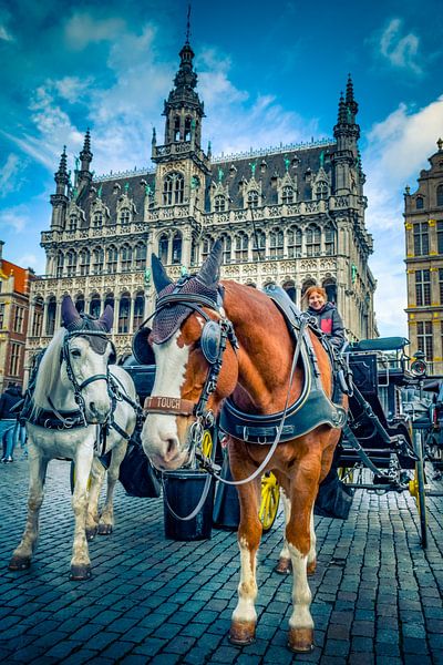 Photographie Belgique Architecture - Le Musée de la Ville sur la Grand-Place de Bruxelles par Ingo Boelter