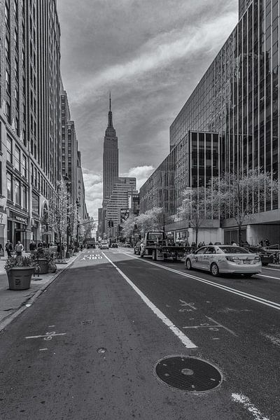 New York - Empire State Building und 5th Avenue (2) von Tux Photography