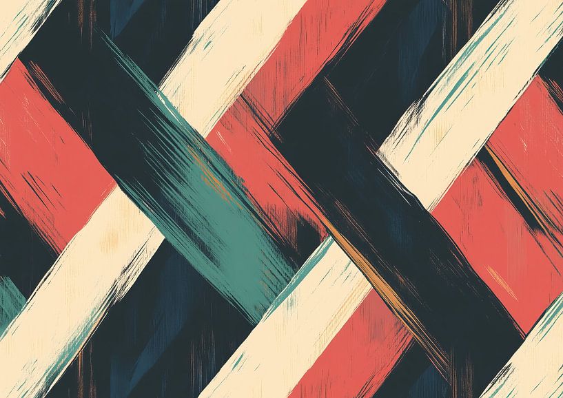 Diagonal Motion | Diagonal Contrast by Modern Collection
