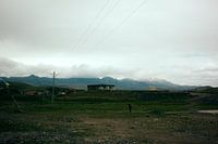 Donkere wolken boven Sichuans land