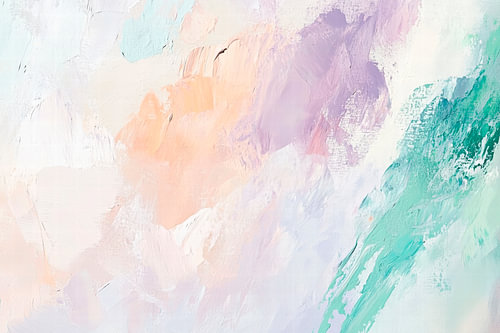 Sanfte Pastellfarben – Abstrakt und Harmonie