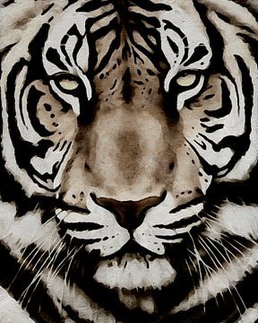 Portret van een tijger