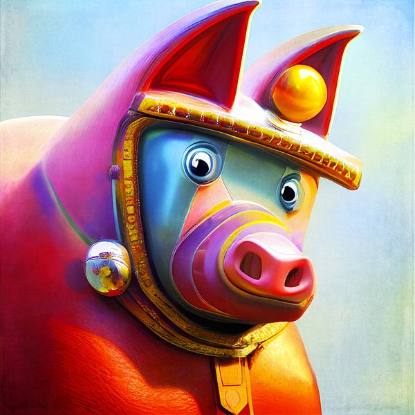 Funny Pig by AD DESIGN Photo & PhotoArt
