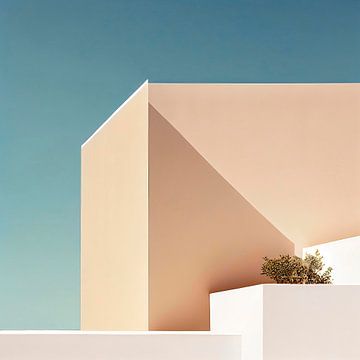 Stilistisches Haus an der Sonne von Maarten Knops