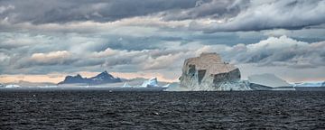 Les icebergs autour de la Géorgie du Sud sur Ron van der Stappen