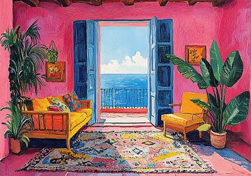 Matisse inspires Open Door Meer by Niklas Maximilian