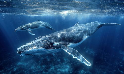 Mutterliebe unter Wasser
