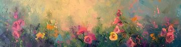 Vibrant Meadow Whispers by Art Whims