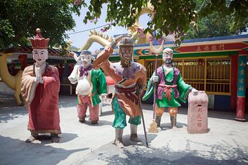 Temple bouddhiste à Ipoh (Malaisie) sur t.ART