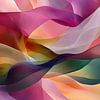 Colored waves van Ellen Novara-da Lima