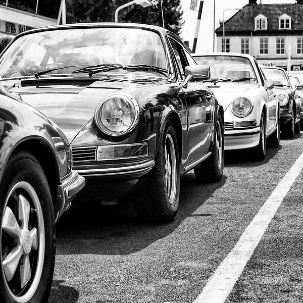 Porsche Klassiker auf einer Fähre von 2BHAPPY4EVER.com photography & digital art