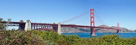 SAN FRANCISCO Panoramic view of the Golden Gate Bridge by Melanie Viola