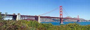 SAN FRANCISCO Panoramablick auf die Golden Gate Bridge
