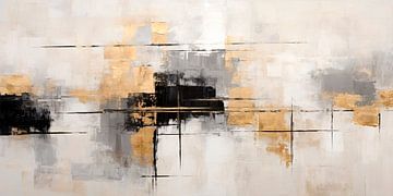 ABSTRACT KUNST Stromende structuren van Melanie Viola