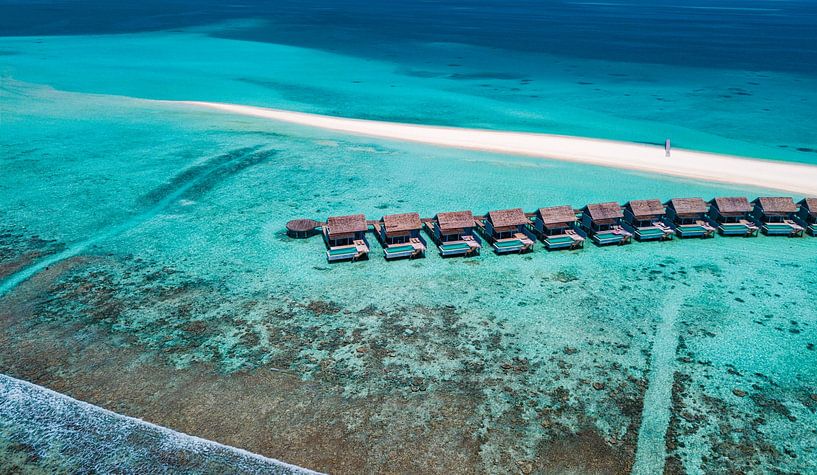 Une île tropicale de rêve aux Maldives par Patrick Groß
