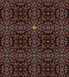 Kirschen Mandala by Dieter Ettingshaus