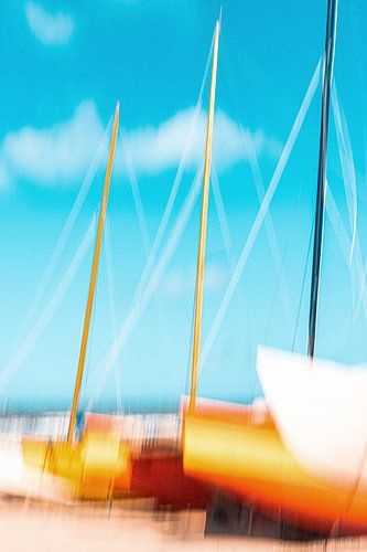 Impressie van het strand