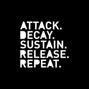 Attack Decay Sustain Release Repeat ADSR synthese