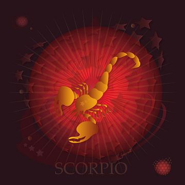 Skorpion Horoskop JM00046op von Johannes Murat