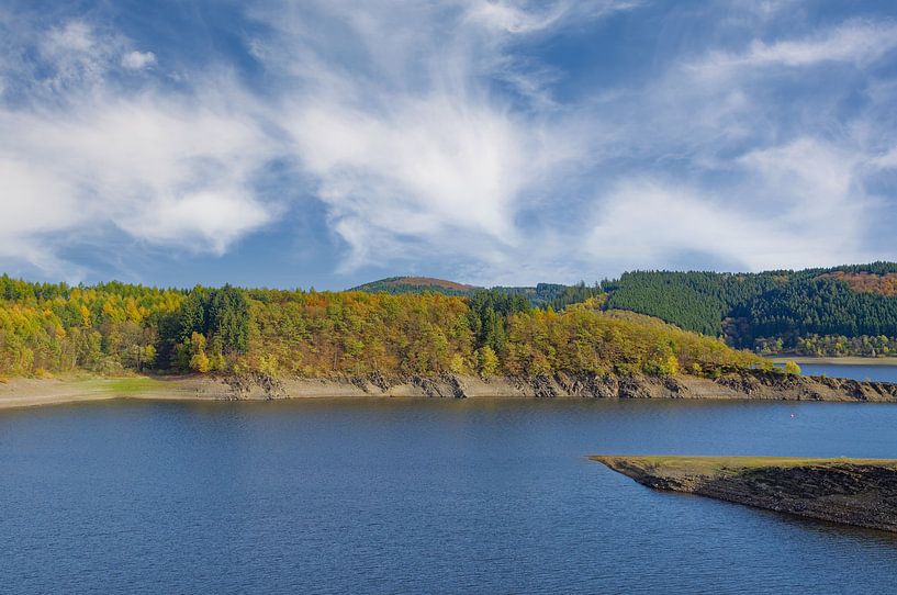 Herbst am Biggesee,Sauerland von Peter Eckert
