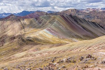 Rainbow mountains by Joost Potma