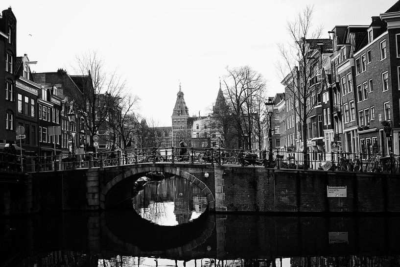 spiegelgracht Amsterdam von Dick Veldhuisen