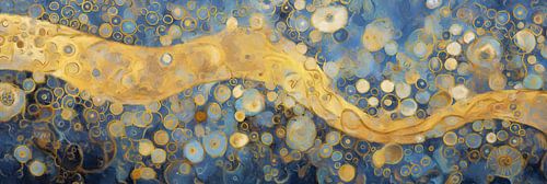 Blauwe Rivier van Licht