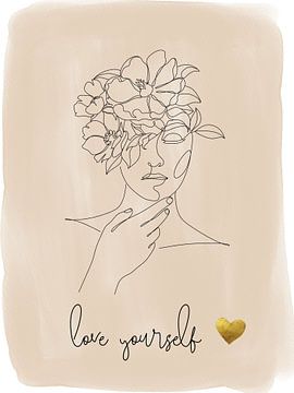 Love yourself von ArtDesign by KBK