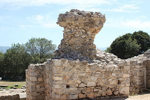 Reste einer Mauer in Philippi / Φίλιπποι (Daton) - Griechenland