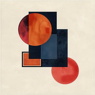 Bauhaus Japandi Abstract | Bauhaus van Kunst Kriebels