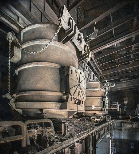 Scrap buckets steelplant