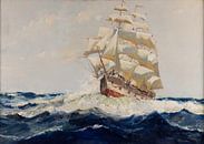 Anthony Thieme, Zeilen op open zee van Atelier Liesjes thumbnail