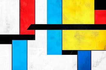 Abstrakte Geometriche Komposition von Poster Art Shop