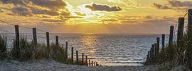 Strand, zee en zon van Dirk van Egmond