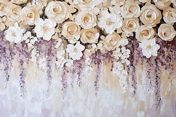 Bloemen in zachte tinten van Imperial Art House