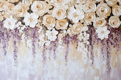 Bloemen in zachte tinten