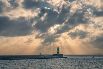 Leuchtturm Sassnitz Insel Rügen von Mirko Boy
