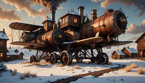 fantastisch vliegtuig, woonvliegtuig