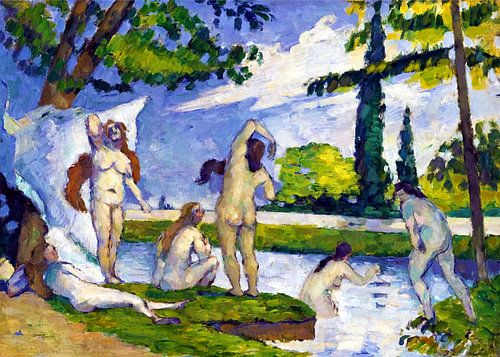 Bathers by Paul Cezanne