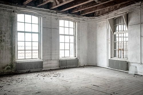 Urbex school gebouw interieur