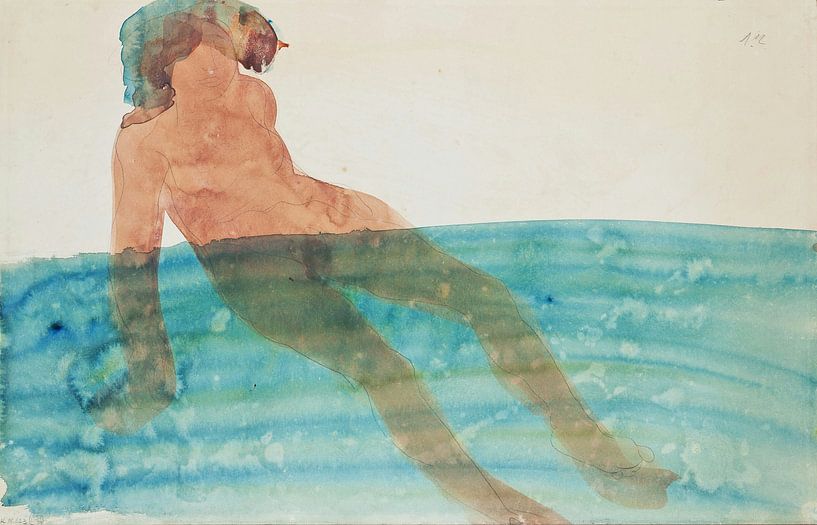 Bathing Woman, Auguste Rodin by All the Masters