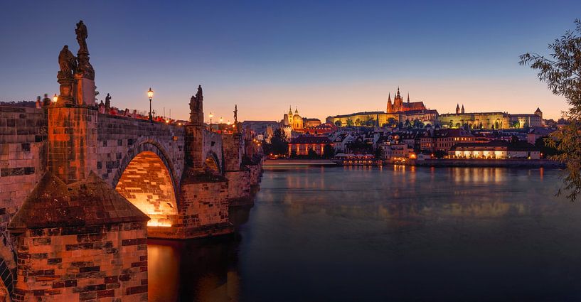 Prag, Karlsbrücke von Edwin Kooren
