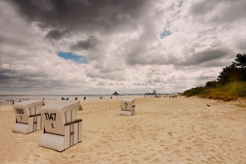 Baltic Sea beach by Dieter Ludorf